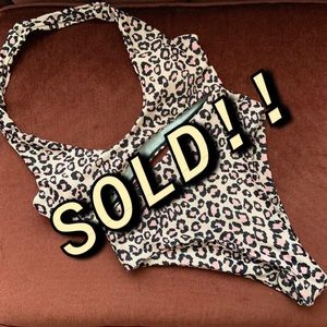 SHEIN Cheetah Print Bikini